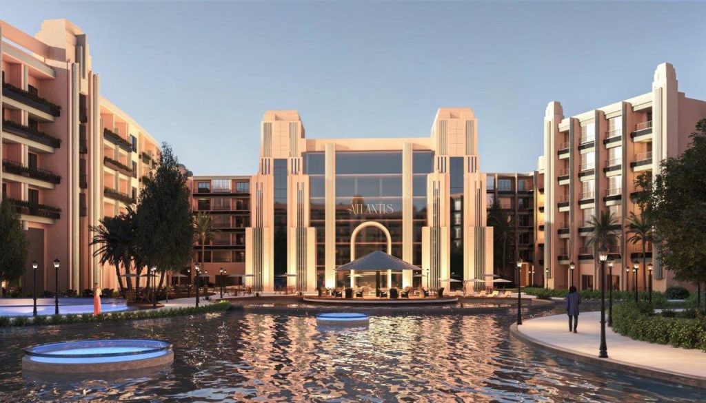 Atlantis Resort Rendering — SunnyStay Estates